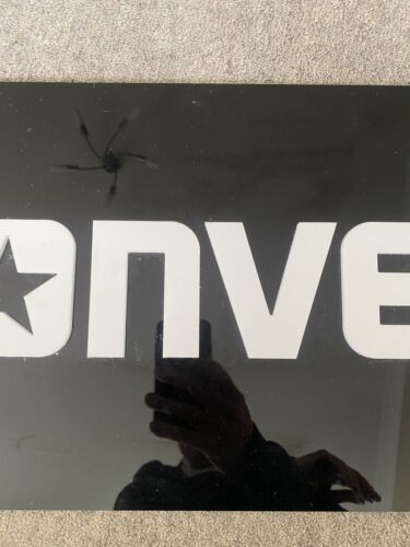 Converse Sign Perspex Large From D H Evan’s Oxford St Raised Lettering - Picture 5 of 9