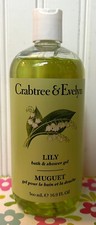 CRABTREE EVELYN LILY BATH SHOWER GEL 16.9 OZ body wash muguet