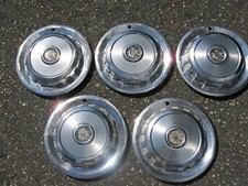 Genuine 1957 To 1959 Mercury Medalist Monterey 14 Inch Hubcaps Wheel Covers