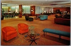 Postcard Ellenville NY c1966 The Fallsview Interior Lobby View MCM Furniture