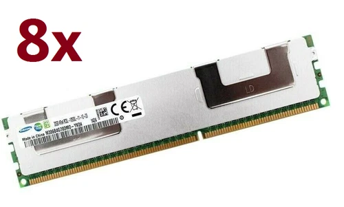 8x 32GB 256GB DDR3 1600MHz ECC LRDIMM RAM für Dell Precision Workstation T3610