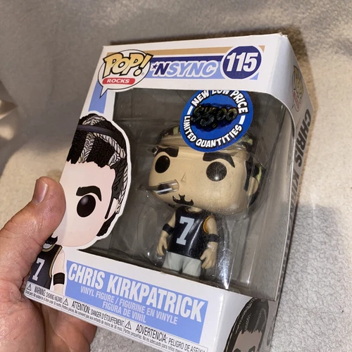 New Funko Pop! Rocks  *NSYNC Chris Kirkpatrick 4” Vinyl Figure #115