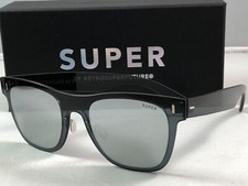 RetroSuperFuture Duo Lens Classic Silver MTM Sunglasses 55mm NIB