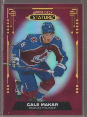 2021-22 Stature - CALE MAKAR - RED /75