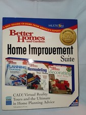 Better Homes Gardens Home Improvement Suite 3 CDs Remodeling - Planning- Decor