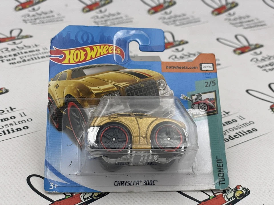 DIE CAST " CHRYSLER 300 C TOONED " 2/5 HOT WHEELS SCALA 1/64 - Immagine 2 di 2