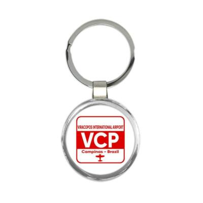 Gift Keychain : Brazil Viracopos Airport Campinas VCP Brasil Travel Airline