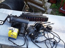 Large Lot Of Dj Equipment Lights And Controls