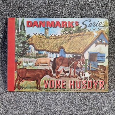 1950'S Danmarks Serie Our Pets Vor Husdyr Complete Trading Card Album