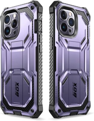 i-Blason Kickstand Case For iPhone 14 Pro  Full Body Screen Shockproof Cover