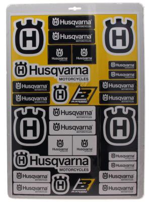 Blackbird Aufkleberbogen Stickerbogen Racing Husqvarna Kit