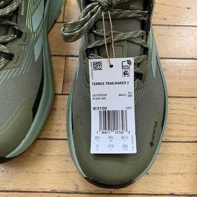Adidas IE5150 Terrex Trailmaker 2.0 Gore-Tex Olive Strata Hiking