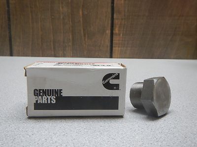 NEW Genuine Cummins Threaded Plug 3060882, 3022961, 183291 | eBay