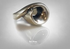 Airplane Engine Aviation Mustang Jet Solid Sterling Silver 925 Ring by Ezi Zino