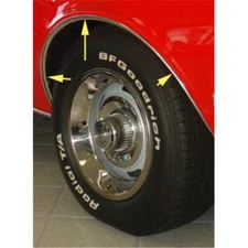 Reproduction Wheelwell Trim Moldings, 67-68 Camaro& Firebird Kit