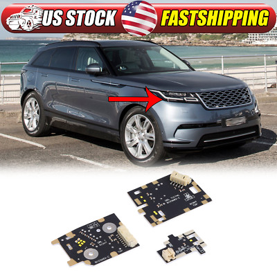 White Daytime Running Light DRL LED Boards Right For Range Rover Velar 2018-2021