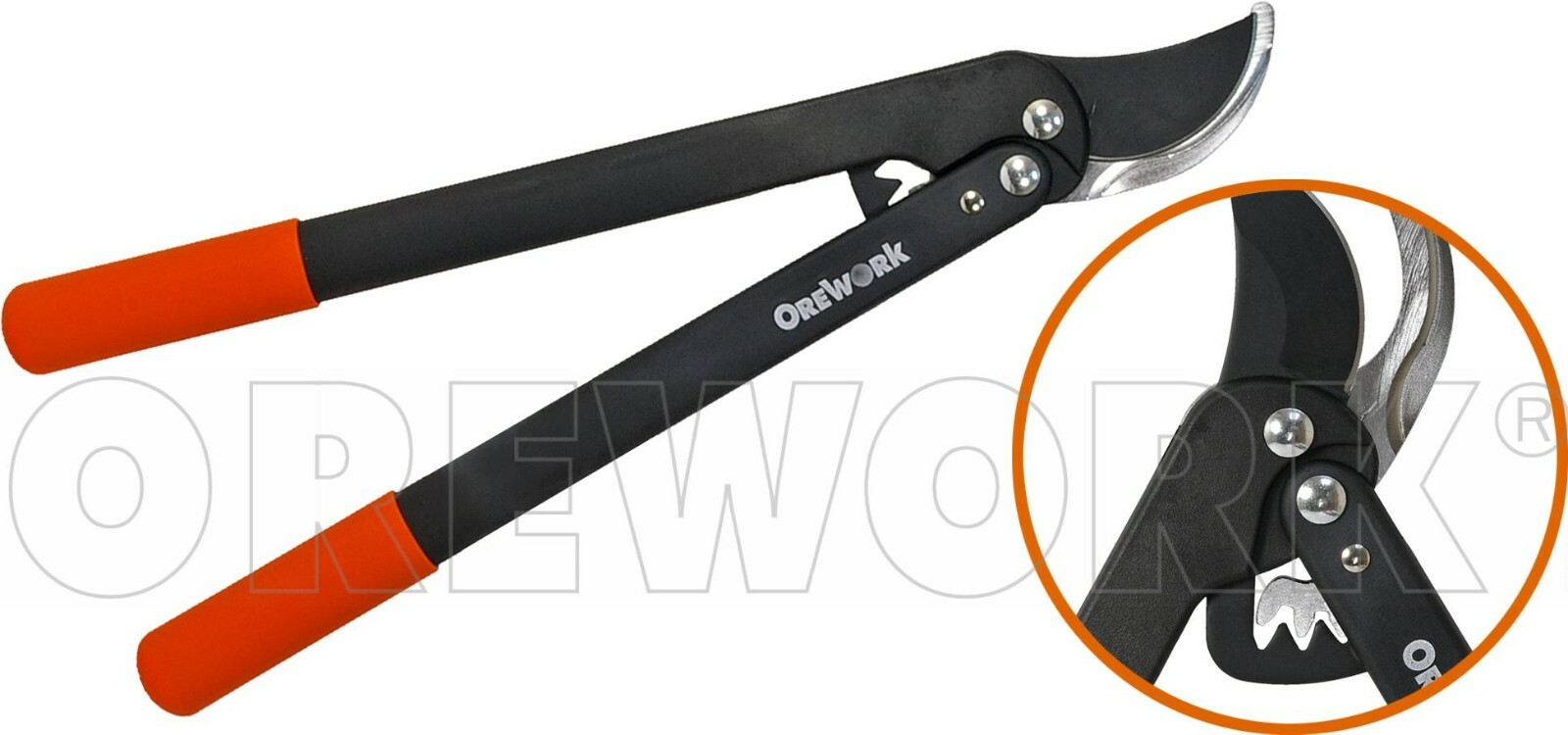 TIJERA PODA DOS MANOS MANGO DE FIBRA