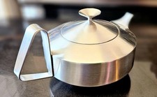 ?Mid-Century Old Hall "Alveston" Teapot by Robert Welch 18/8 Stainless Steel 