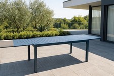 Gartentisch Ausziehtisch Terrassentisch ausziehbar Alu Aluminium Leaf XL Tisch