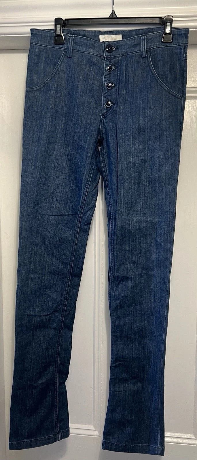Chloe — Authentic Chloe made in Italy blue jeans rare 40