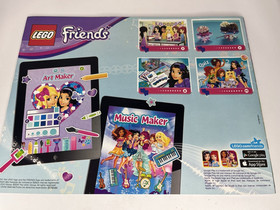 Lego Friends Lot of  8 Instruction Manuals pamplets - No Legos 41312 41127 41333
