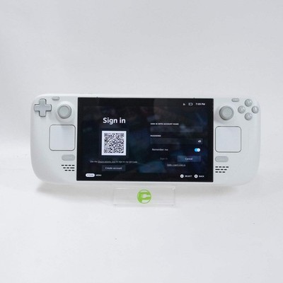 Valve Steam Deck OLED Limited Edition White 7.4'' AMD Ryzen APU 16GB RAM 1TB