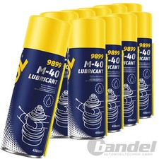 10x 450ml MANNOL M40 ROSTLÖSER MULTIFUNKTIONSÖL UNIVERSAL KRIECHÖL ROSTENTFERNER