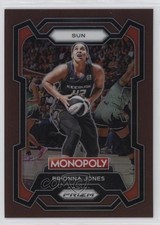 2024 Panini Prizm Monopoly WNBA Brown Prizm 196/249 Brionna Jones #51 r5f