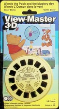 Disney's Winnie the Pooh and The Blustery Day 3d View-Master 3 Reel Set - COLOR