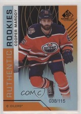 2018 SP Game Used Authentic Rookies Orange Rainbow 38/115 Cooper Marody #171 hj3