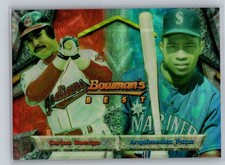 1994 Bowman's Best #103 Carlos Baerga / Arquimedez Pozo Refractors