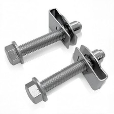 Pair Fuel Tank Strap Bolts Gas Tank Strap Upgrade Stainless Hardware Kit 55157 1