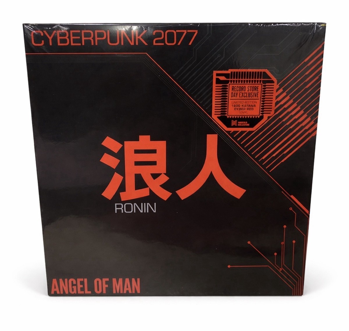 Angel of Man Ronin Cyberpunk 2077 Video Game RSD 2026 LP LE Red