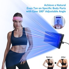 96 LEDs Tanning Lamp 460nm Full Blue Light Portable Tanning Lamp USB