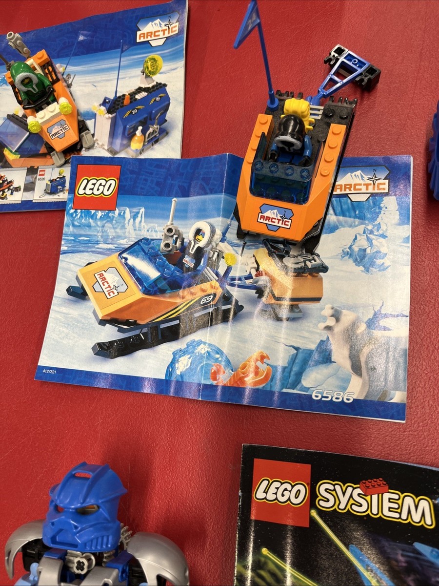 LEGO SET Lot of 7 Sets: 8240 6907 6905 6817 6586 6520 6919 (used