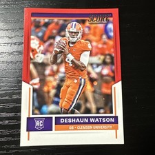 2017 Score - Rookies Deshaun Watson #361 Red Scorecard (RC)