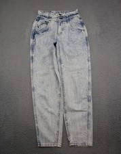 Vintage 90s Lee High Waisted Light Denim Mom Blue Jeans Size 10 Med Retro