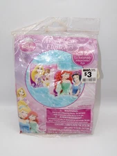 Brand New Disney Princess Girl's Inflatable Set of Pool Arm Floats