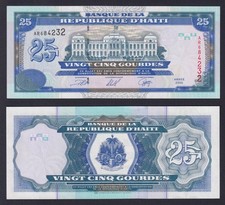 Haiti 25 gourdes banknote 2000 P.-266a SDS/UNC