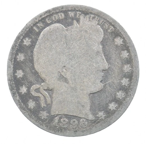 1896 Barber Quarter Estate Coin Collection *289