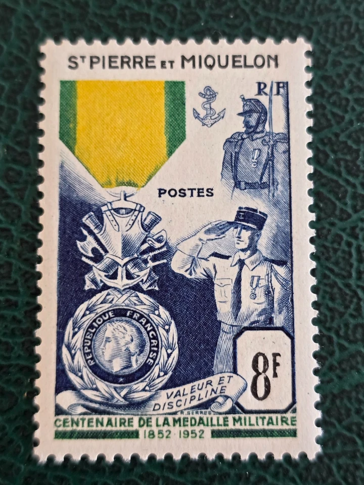 Timbre St Pierre 279** médaille Militaire ref EC 8/2 - Photo 1/1
