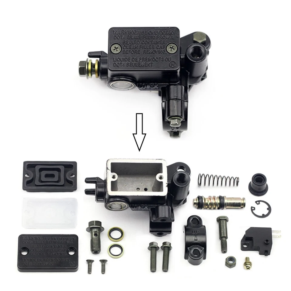 Cilindro maestro de freno delantero para Kawasaki Versys-X 300 Eliminator 125 Z400 Z250SL Foto 3 de 4