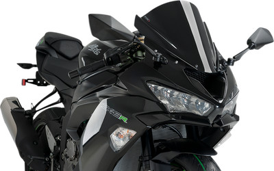 PUIG HI-TECH PARTS 3177N WSCRN RACE ZX-6R BLK