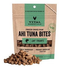 Vital Essentials Freeze Dried Cat Treats 1.1 Ounce Pack of 1 , New Packaging