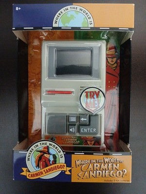 SEALED Where in The World Is Carmen Sandiego Handheld Electronic Game Basic Fun