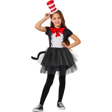 Child Dr. Seuss Cat in the Hat Dress Costume