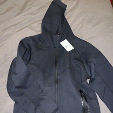 Nike Men's Tech Fleece Windrunner Full-Zip 'Black' Hoodie FB7921-010 size L NWT