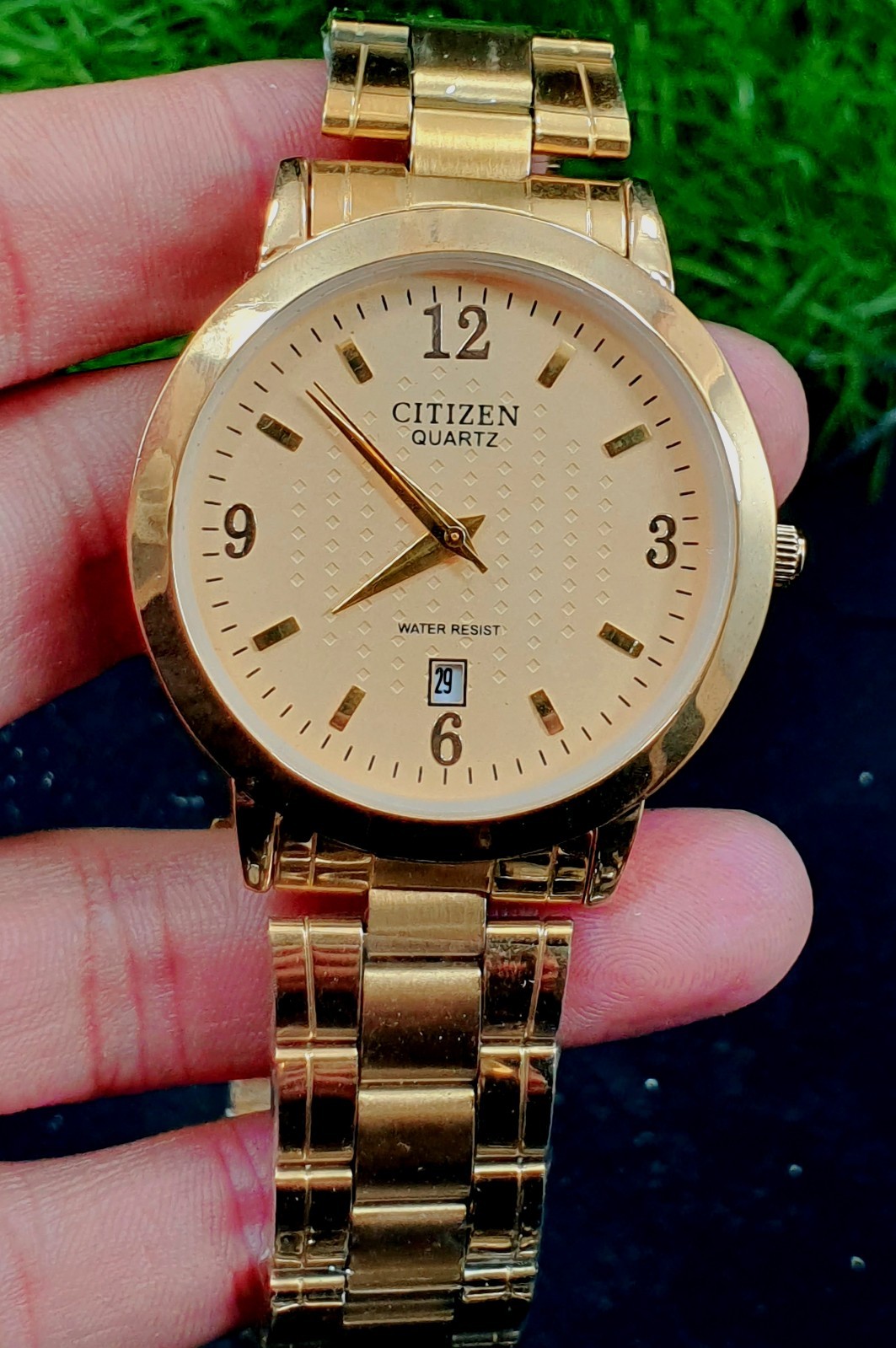 Quartz Day New Made Men Movement 5930-S67281 China Watch Date Citizen - vintagewatches.pk