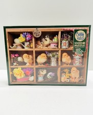 Cobble Hill Chick Inn 1000 Piece Jigsaw Puzzle Chicks NEW Factory Sealed 40263