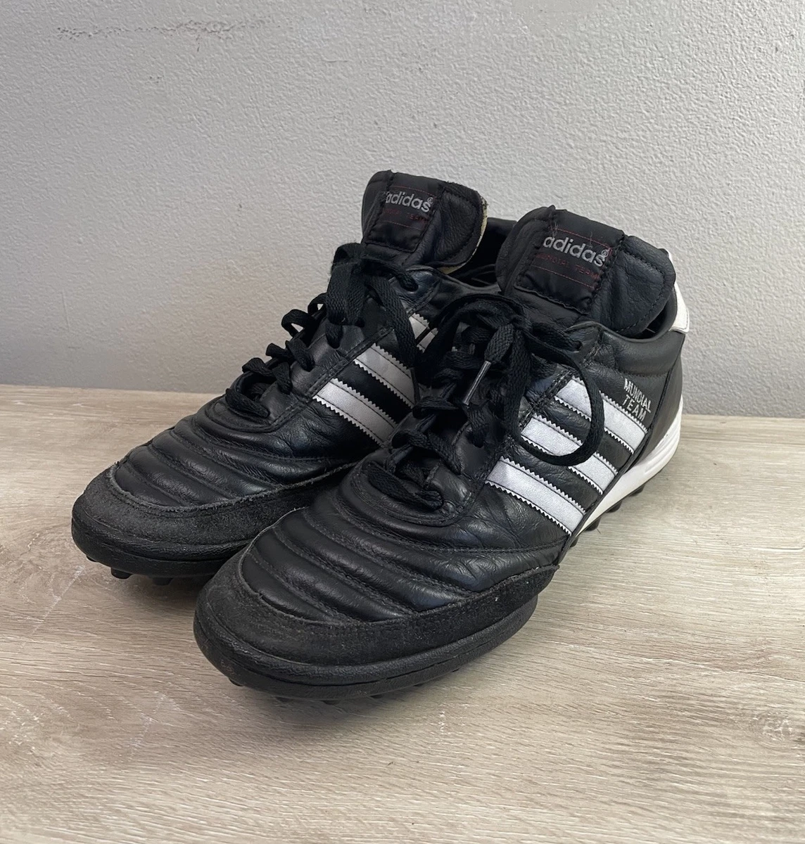 adidas gazelle silver green womens Adidas Mundial Team TF Turf Soccer Shoe- Black/White  Soccer Zone USA